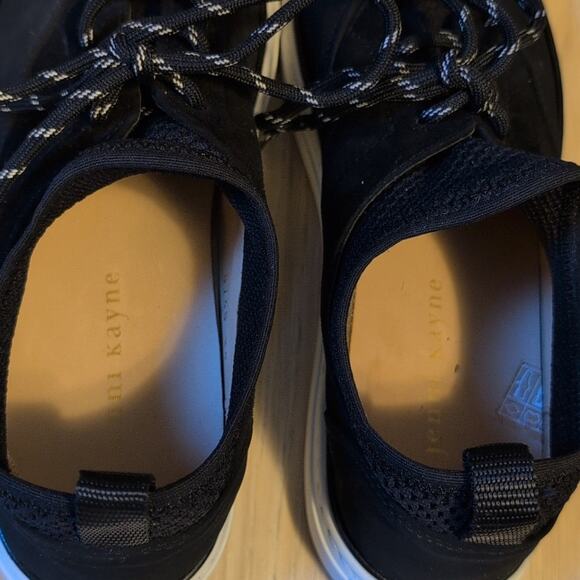 Jenni Kayne Women's Lace-Up Casual Black Suede Platform Trainers Sneakers EU 39 - Picture 4 of 9